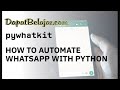 🚀 Automate WhatsApp Messages with Python on Windows - Boost Your Efficiency! 🤖