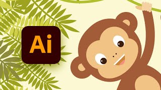 How to Create a Hanging Monkey Illustration in Adobe Illustrator