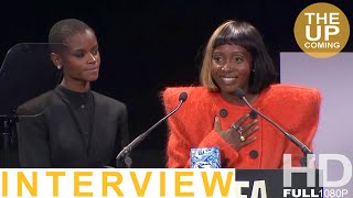 Tamara Lawrance \u0026 Letitia Wright Best Joint Lead Performance award speech at BIFA The Silent Twins