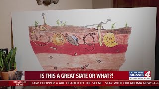 Digging and Doodling: This Hammon 9th grader is hunting for treasure by doing both