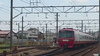 名鉄1016F 特急豊橋行き 伊奈駅通過