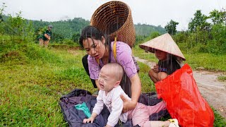 FULL VIDEO: 100 days Single Mom Rescues Abandoned Child in the Pouring Rain - Help from kind man