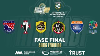 Fase Final Distrital de Sub 16 Feminino | 5Basket vs CLIP