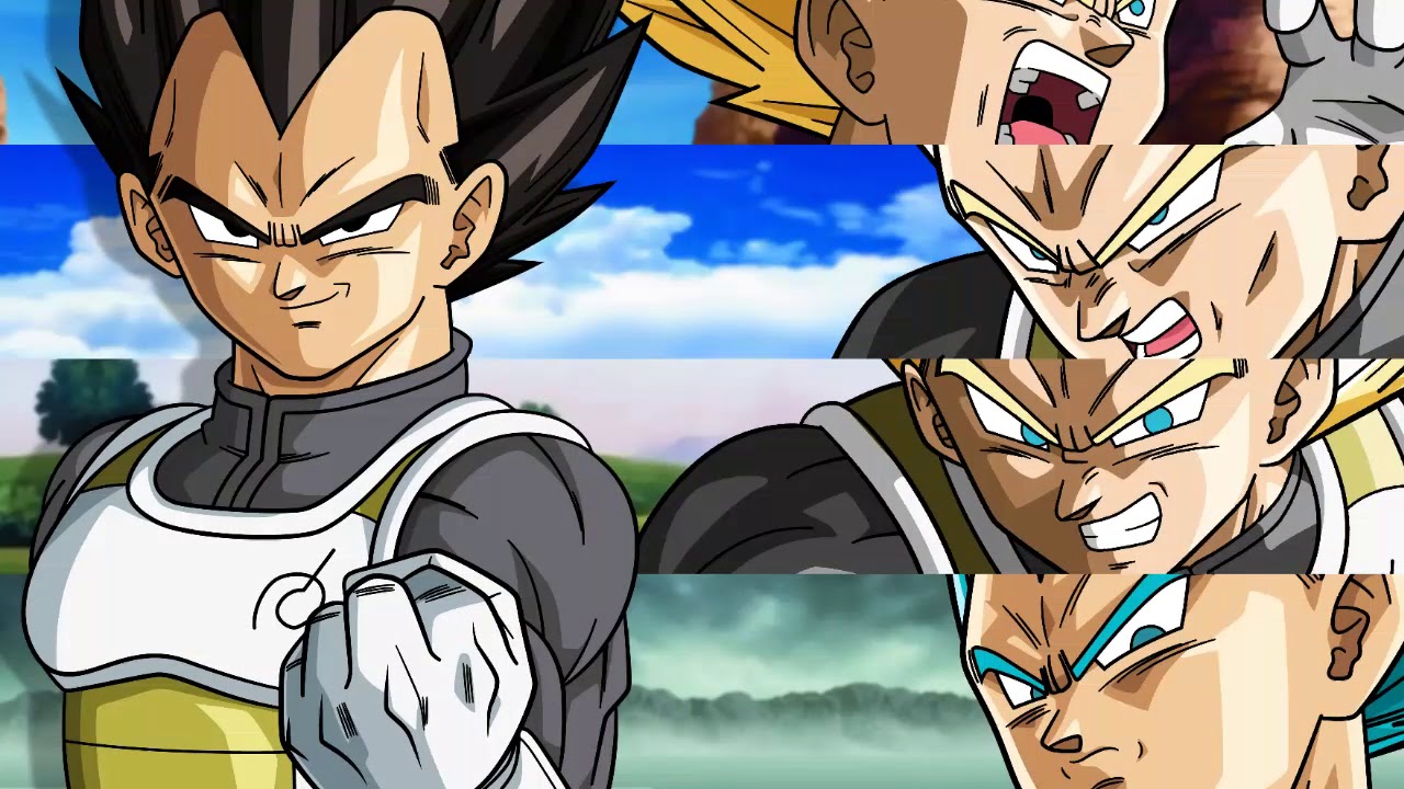 VEGETA All Transformation - YouTube