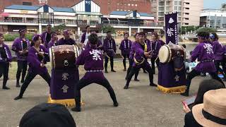 小倉祇園太鼓 2018 据え太鼓 紫会 若手