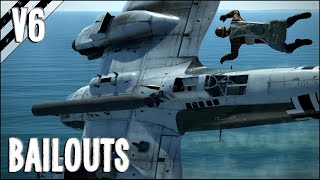 Insane Bailouts V6 | IL-2 Sturmovik Great Battles Flight Simulator