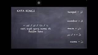 BAHASA ARAB TAHUN 5 TIPS MENJAWAB SOALAN PETIKAN