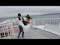 めっちゃ揺れる！羽幌沿海フェリー高速船さんらいなぁ2乗船の旅（一口動画） @北海道羽幌町 haboro to yagishiri ship hokkaido