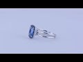 2.68ct ceylon blue sapphire ring