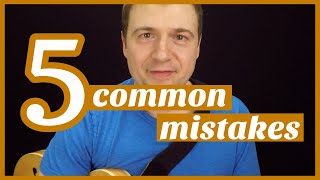 5 Common Mistakes Made By Beginner Jazz Guitarists | Jazz Guitar Lesson
