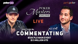 Poker Masters Online PLO Series $50k Main Event Day 1