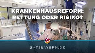 Krankenhausreform: Rettung oder Risiko für Bayerns Kliniken?