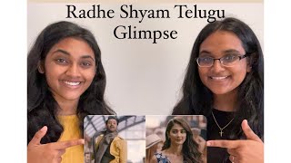 Radhe Shyam Telugu Glimpse | Prabhas | Pooja Hegde | Radha Krishna Kumar