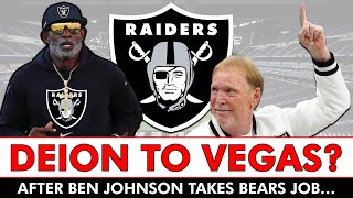 Deion Sanders Raiders Head Coach Rumors After Losing Ben Johnson To The Bears