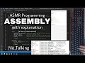 ASMR Programming - ASSEMBLY Triangle and Square Generator - No Talking