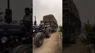 Farmtrac 60 wale 1800 boriya 20 feet trala King #podcast #shortsvideo #trending #shorts #reels