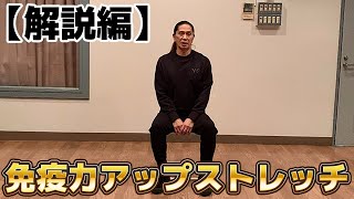 【おうちで簡単】健康な身体を作る！免疫力アップストレッチ〜解説編〜