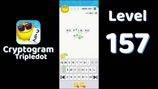 Cryptogram Tripledot Level 157 Answer | SolutionGuruji