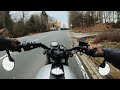 new year ride 2023 mutt akita caferacer pov pure sound gopro 7