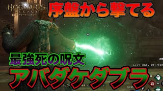 【闇堕ち確定】最強死の呪文！序盤からアバダケダブラ好きなだけ撃てる！【 ホグワーツ・レガシー 】【 HogwartsLegacy 】【 PS5 】【 ホグワーツ・レガシー アバダケダブラ 】