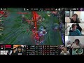 doublelift meteos and sneaky react to 1v1 between faker and jensen