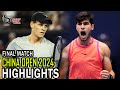 Carlos Alcaraz vs Jannik Sinner Final Highlights | Beijing 2024