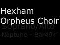 Hexham Orpheus Choir - S/A score for Neptune