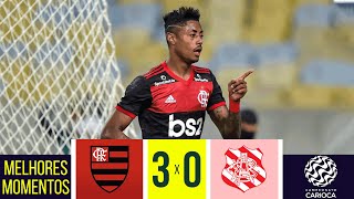 FLAMENGO 3 x 0 BANGU - Melhores Momentos - Campeonato Carioca (18/06/2020)