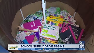 "Stuff The Bus" kicks off