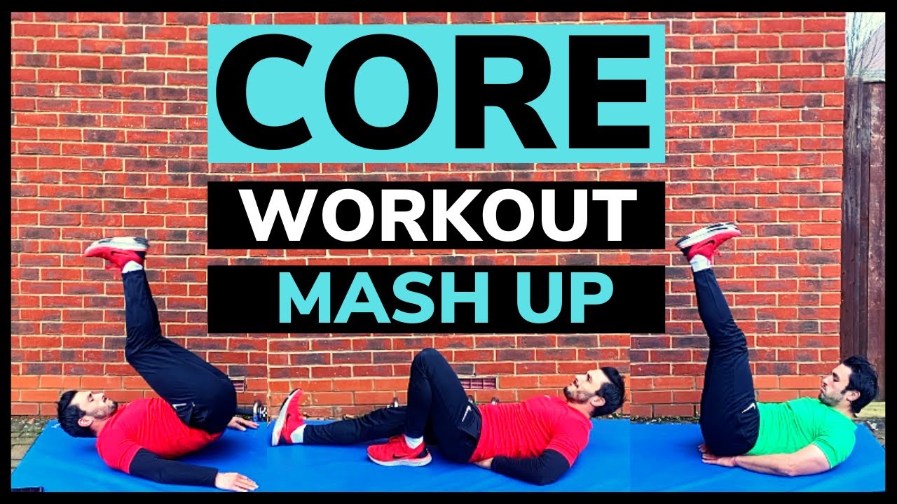 30 Min TOTAL CORE Workout Mashup // No Equipment Core Workout - YouTube