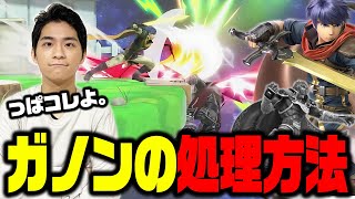 【スマブラSP】対ガノン人型決戦兵器アイク、たった「2つ」の技を擦るだけで何故か勝ててしまいう件。