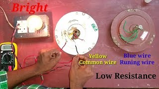How To Check Ceiling Fan Coil Capacitor And Its Connections