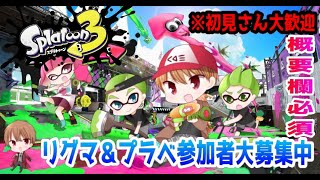 Ｓ＋目指して！参加者大募集【スプラトゥーン３】【Splatoon３】