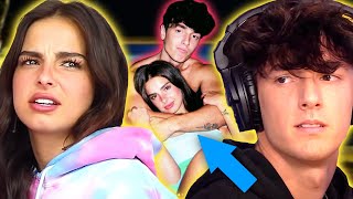 Tik Tok star Bryce Hall REVEALS asking Addison Rae to be his girlfriend & she REACTS to dating him!
