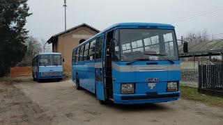 Classic buses and trains in Abano Terme, Padova with Fondazione FS and Storicbus @GianniXATIkarus