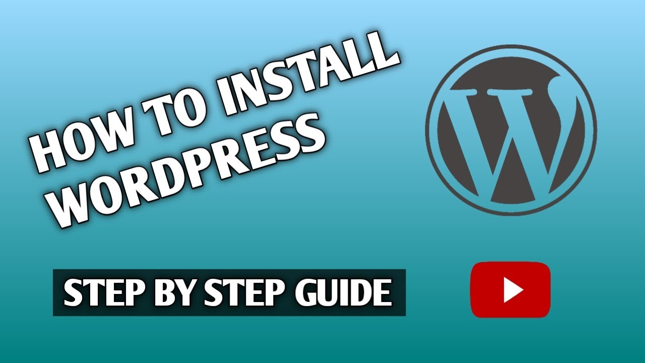 How To Install Wordpress | Download Wordpress - YouTube