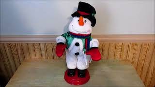 Gemmy Singing Dancing Snowman Shake Your Groove Thing