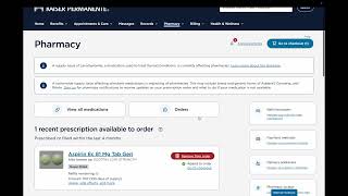 KP Medication Refill: English