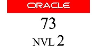SQL tutorial 73: NVL2 SQL null function By Manish Sharma RebellionRider