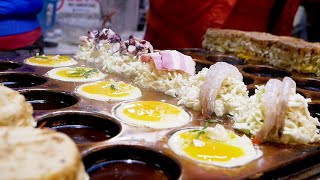 エビ おこのみやき - 韓国屋台の食べ物