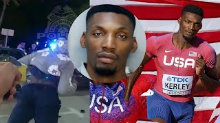 BREAKING! (Bodycam) Olympics Star Fred Kerley Tased During Wild Fight With Cops!