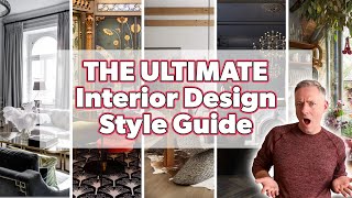 50 Interior Design Styles Explained in 25 Minutes