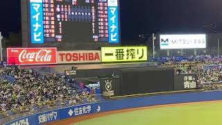 高橋周平 フェンス直撃3塁打‼︎ 中日ドラゴンズ Baseball in Japan 神宮球場