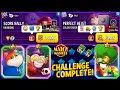 2 Solo/ Rainbow Solo Challenge Score Rally 2050 Score/ Color Crush+Rainbow 2500 Score/Match Masters