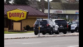 Armed man barricaded inside Denny's restaurant in Campbell