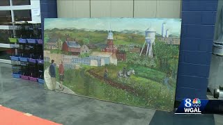 Long-lost mural recovered at Penn Manor High School