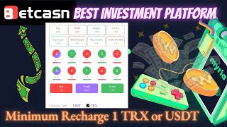 BETCASN BEST INVESTMENT PLATFORM TRX \u0026 USDT TECHNO EARN #BETCASN