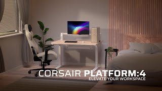 CORSAIR Platform:4 Desk - Elevate Your Workspace