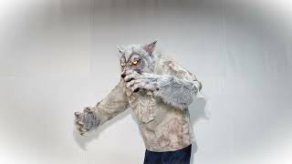 Haunted Living 2025 Animatronic Howling Werewolf - Lowes