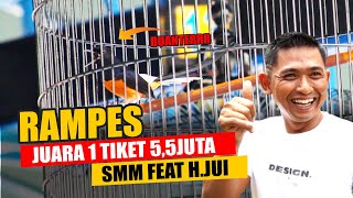 JUARA 1🔥 Murai Batu RAMPES Tampil 60%, SMM feat H.Jui